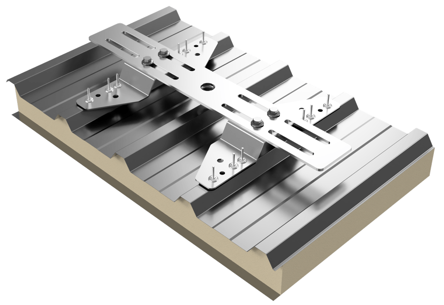 placa base universal de lineas de vida inselpro line