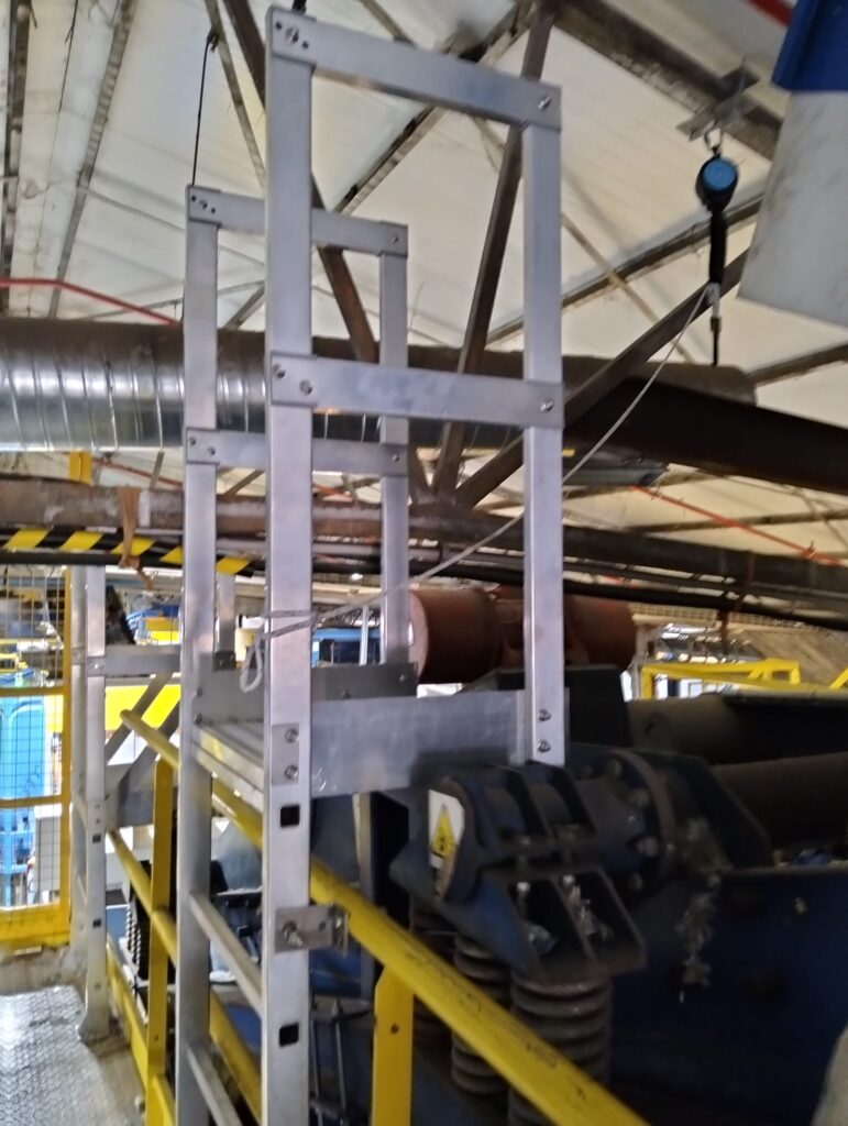 plantas reciclaje seguridad altura