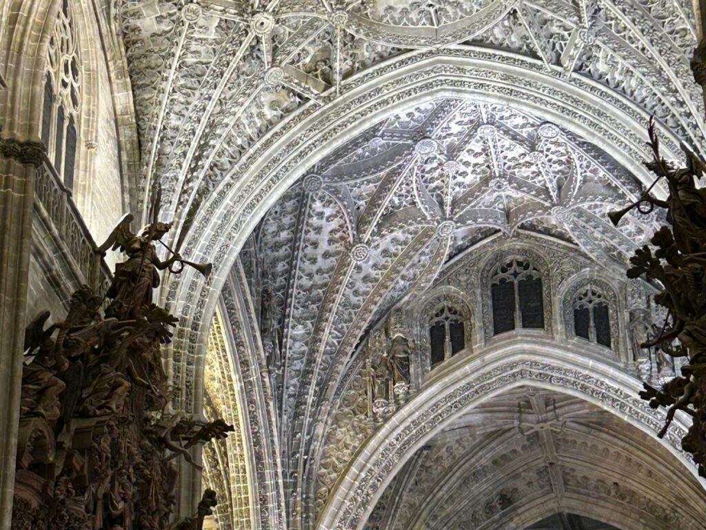 seguridad en altura en catedral de sevilla